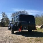 VW combi achter onder