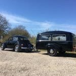 VW combi links achter onder